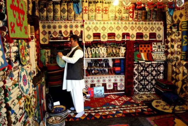 کسادی کوچه انتیک فروشی کابل